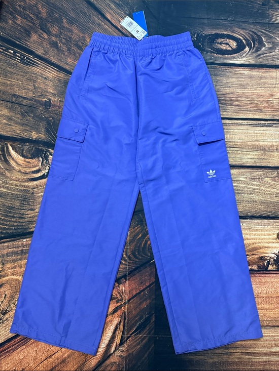 adidas Pants - adidas Purple Cargo Track Pants